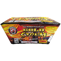 Fireworks - 500g Firework Cakes - Gold Storm 500g Fireworks Cake