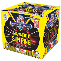 Mammoth Sun Ring Pro Level 500g Fireworks Cake Fireworks For Sale - 500g Firework Cakes 