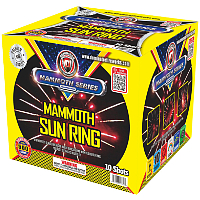 Fireworks - 500G Firework Cakes - Mammoth Sun Ring Pro Level 500g Fireworks Cake