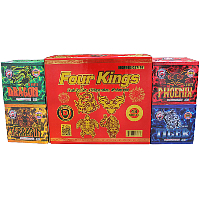 Four Kings 500g Fireworks Assortment Fireworks For Sale - 500G Firework Cakes 