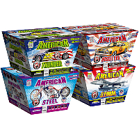 5% Off American Series 500g Fireworks Assortment Fireworks For Sale - 500G Firework Cakes 