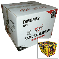 Fireworks - Wholesale Fireworks - 15% Off Samurai Warrior Wholesale Case 8/1