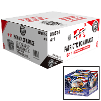 Fireworks - Wholesale Fireworks - 15% Off Patriotic Dominance Wholesale Case 4/1