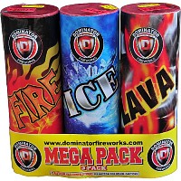 Fireworks - Fountain Fireworks - 3 Piece Value Pack Fountain Assortment