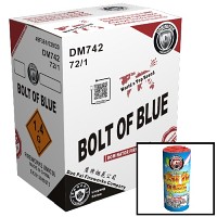 Bolt of Blue Fountain Wholesale Case 72/1 Fireworks For Sale - Wholesale Fireworks 