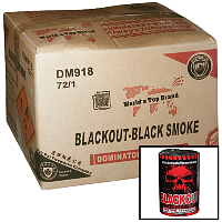 Blackout Black Smoke Wholesale Case 72/1 Fireworks For Sale - Wholesale Fireworks 