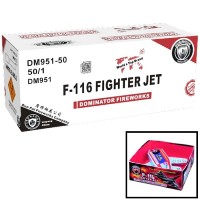 Fireworks - Wholesale Fireworks - F-116 Fighter Jet Wholesale Case 50/1