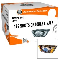 Fireworks - Wholesale Fireworks - 169 Shot Crackle Finale 500g Wholesale Case 4/1