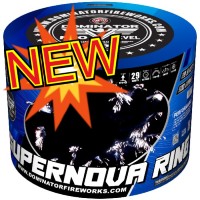 Fireworks - 500G Firework Cakes - Supernova Ring 500g Fireworks Cake