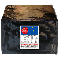 Fireworks - 500g Firework Cakes - 10 Shot Vertical 2 inch Red White Blue Peony Shells (No Whistle) 500g Fireworks Cake