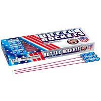 Fireworks - Bottle Rockets - Dominator USA 100 Pack Bottle Rocket