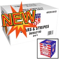 Fireworks - Wholesale Fireworks - Stars and Stripes 200g Wholesale Case 24/1