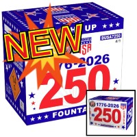 250 Light Up Fountain Wholesale Case 4/1 Fireworks For Sale - Wholesale Fireworks 