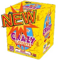 Crazy Coyote 200g Fireworks Cake Fireworks For Sale - 200G Multi-Shot Cake Aerials 