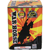 War Horse 500g Fireworks Cake Fireworks For Sale - 500G Firework Cakes 