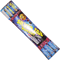 Fireworks - Bottle Rockets - Silver Tail Rocket 144 Piece