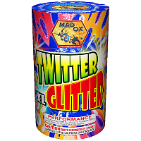 Fireworks - 200G Multi-Shot Cake Aerials - Twitter Glitter XL 200g Fireworks Cake