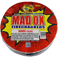 Fireworks - Firecrackers - Mad Ox Firecrackers 4000s Roll