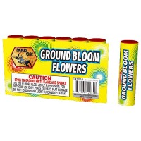 Ground Bloom Flowers 6 Piece Fireworks For Sale - Spinners 