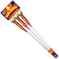 Fireworks - Sky Rockets - Sun Ring Rocket 3 Piece