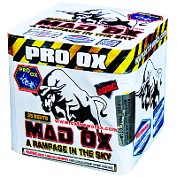 Mad Ox A Rampage in the Sky 200g Fireworks Cake Fireworks For Sale - 200G Multi-Shot Cake Aerials 