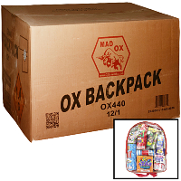 Ox Backpack Wholesale Case 12/1 Fireworks For Sale - Wholesale Fireworks 
