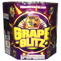 Grape Glitz 500g Fireworks Cake Fireworks For Sale - 500G Firework Cakes 