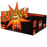 Fireworks - 500G Firework Cakes - Rapid 100 Shots 500g Fireworks Cake