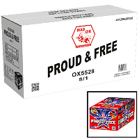 Proud & Free Wholesale Case 8/1 Fireworks For Sale - Wholesale Fireworks 