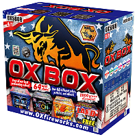 Fireworks - 500G Firework Cakes - Ox Box 500g Fireworks Assortment