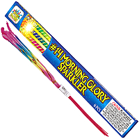 #14 Morning Glory Sparklers 6 Piece Fireworks For Sale - Sparklers 