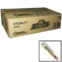 Fireworks - Wholesale Fireworks - #20 Gold Electric Sparklers Wholesale Case 100/6