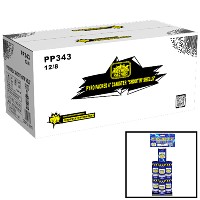 Pyro Packed 4 inch Shootin Shells Reloadable Wholesale Case 12/8 Fireworks For Sale - Wholesale Fireworks 
