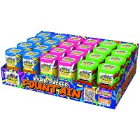 Pyro Packed Micro Fountain 24 Piece Fireworks For Sale - Fountain Fireworks 