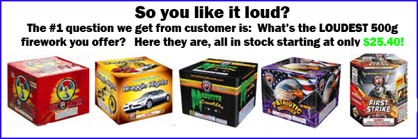 Buy 500g Fireworks Cakes On-line